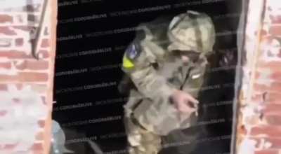 RU RC-XD with TM-62 mines takes out a Ukrainian drone operator dug out (Mar 17th, Unknow location, music from sorce)