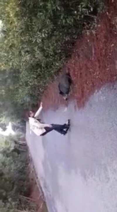 My dad, the crocodile Dundee of St Tropez