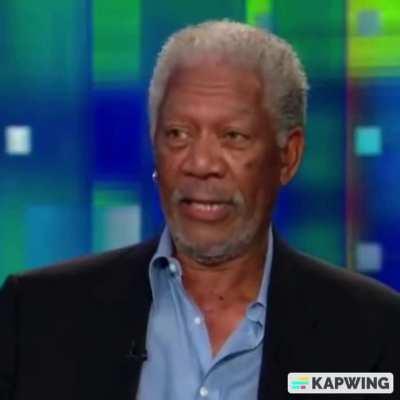 (Badly voiced) Morgan Freeman on Lego