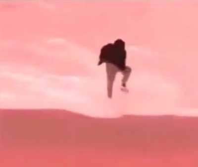 It became one with the waves