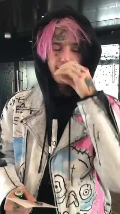 lil peep being the cutest