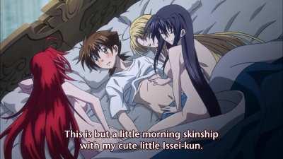 Akeno Vs Rias Naked Battle