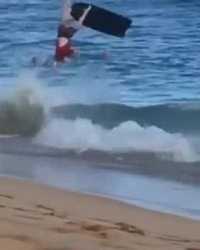 Ocean just yeeted that boy