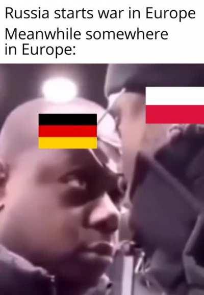 Male urge to invade poland