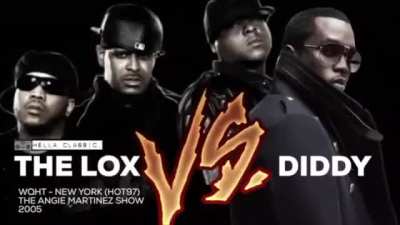 The Lox Argue Live on Hot 97 with No Diddy about publishing and being stuck in a slave deal (2005)