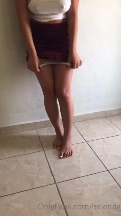 Daddy said no panties allowed