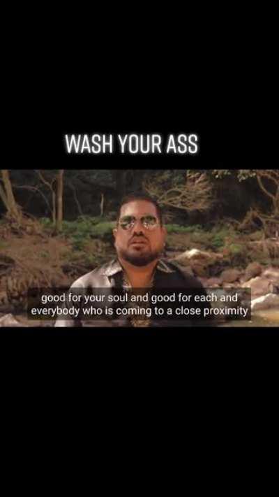 The message is simple but much needed.