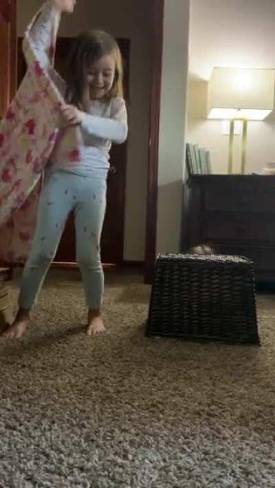 My kids and their magic tricks