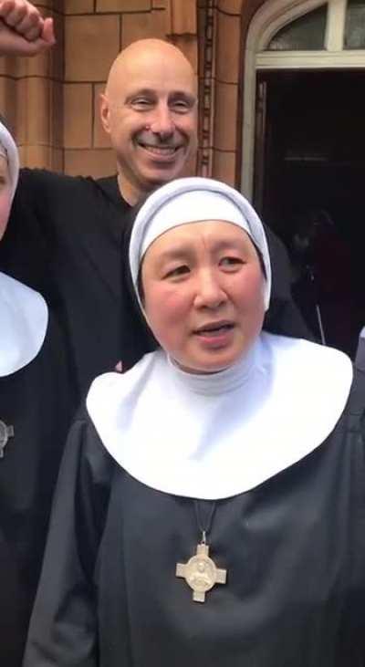Even the Nuns calling out the bullshit, huge numbers of people being killed by these 