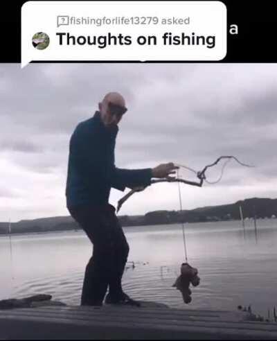 Thought-provoking message from a vegan’s perspective on fishing