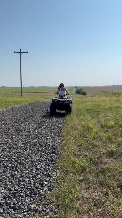 Having a little country side fun