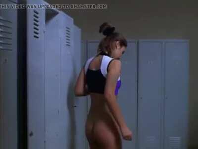 Hot Blonde Monika Verbutaite in her only movie credit Endangered Species (1982)