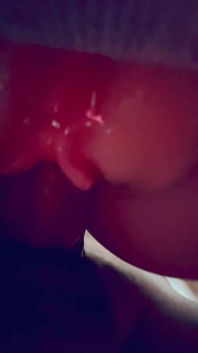 view of these tight balls while i fuck Daisy's plastic pussy