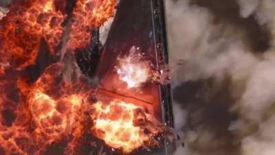 Fun Fact: This shot is 100% CGI (Even Thor)