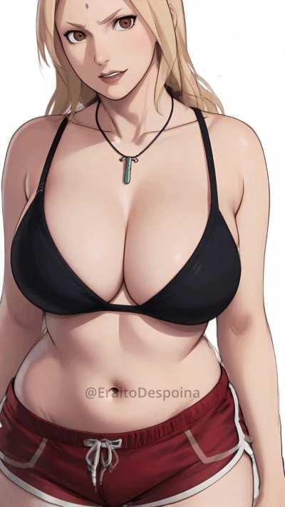 Tsunade's lewd body