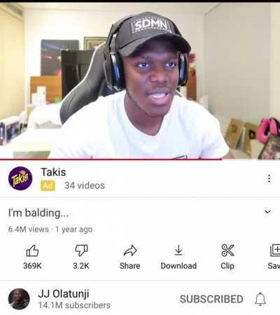 The first person JJ ever awarded