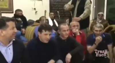 People hammer knives into their heads.