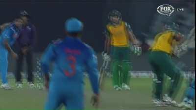 Ashwin's carrom ball to Hashim Amla