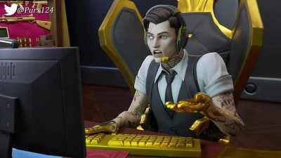 Meow Skulls and Kit are on a Discord call with Midas 😺💗