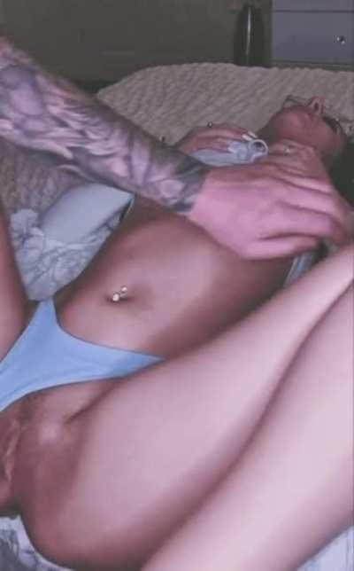 Slap my tits and tell me I'm a naughty girl!