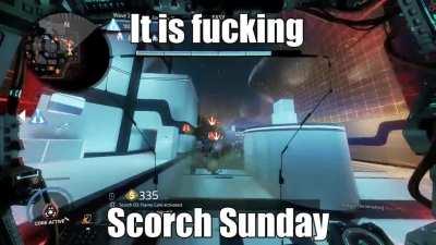 Happy Scorch Sunday!
