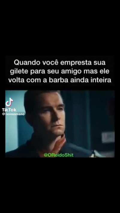 Onde foi que esse filho duma puta usou a porra da minha gilete, caralho