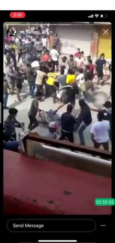 Laughing at the face of humanity