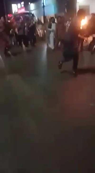 When you are trying to be cool.