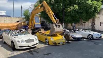 Import tax evasion when importing European cars to the Philippines results in tears.