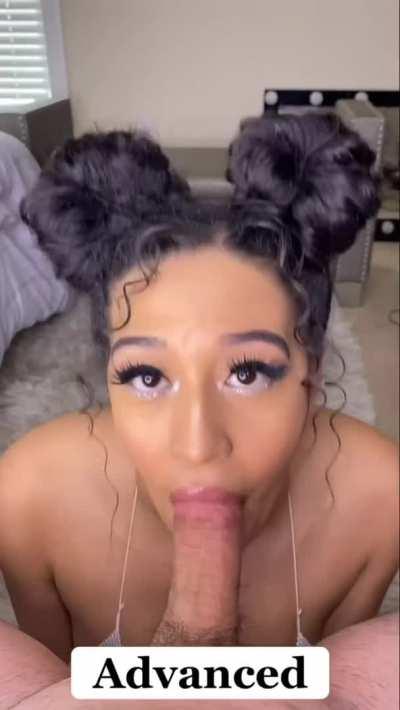 Can I practice my cock sucking skills on you instead?