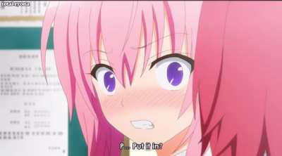 To-Love ru darkness. MEA TELLS NANA HOW BABIES ARE MADE. 