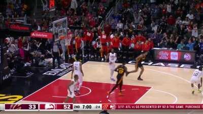 [Highlight] Okungwu yanks Mobley’s off the glass attempt and Dejounte hits the 3.