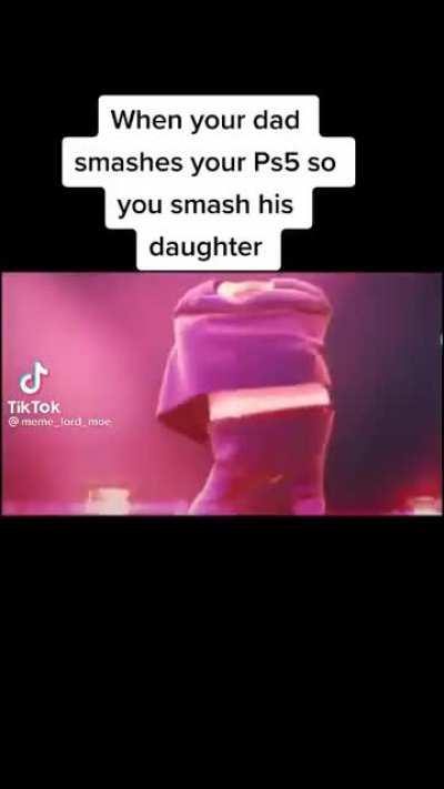 Son, what are yo-... WHAT THE FU-