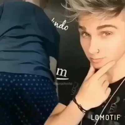 Eles formam um belo casal