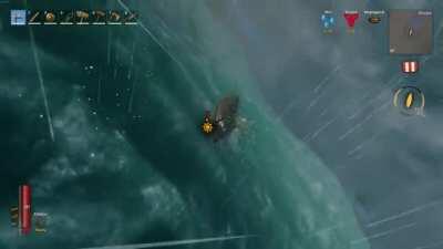 When you've finally mined all the iron and it's time to go home