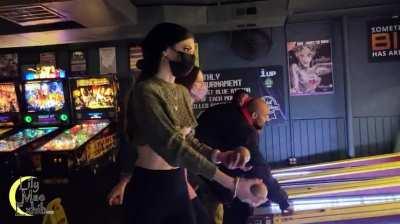 Another flashing at the arcade