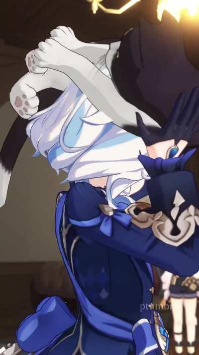 Ushanka on furina (by Ptumbre)