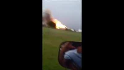 Wow what a nice spot to park and record a crazy fucking video