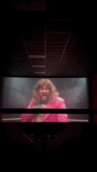 My theater barely reacted 🙄