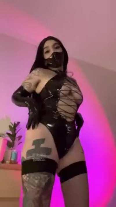 shiny costume is always better