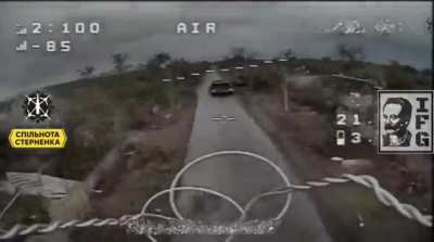 Ukraine's «Ivan Franko Group» striking Russian logistics vehicles and infantry with FPV, Pokrovsk direction, Donetsk [May 2025]