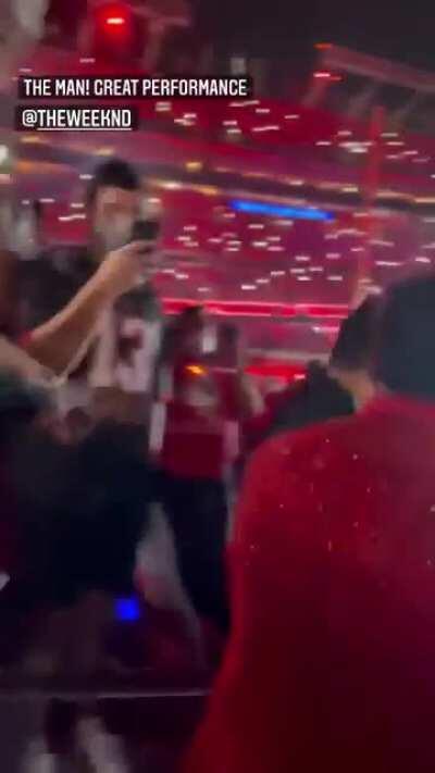 Abel after that amazing performance - via @Nickmercs