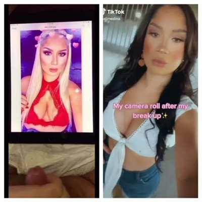 TikToker @talimedina Cum Tribute 2