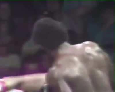 Muhammad Ali dodges 21 punches in 10 seconds (1977).