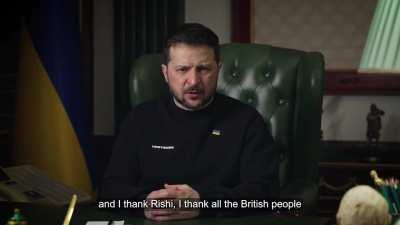 President Zelensky's Latest Address. 16/03/23. Duration 5m29. English Subtitles.