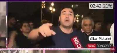 Peronista quiere voltear a Milei