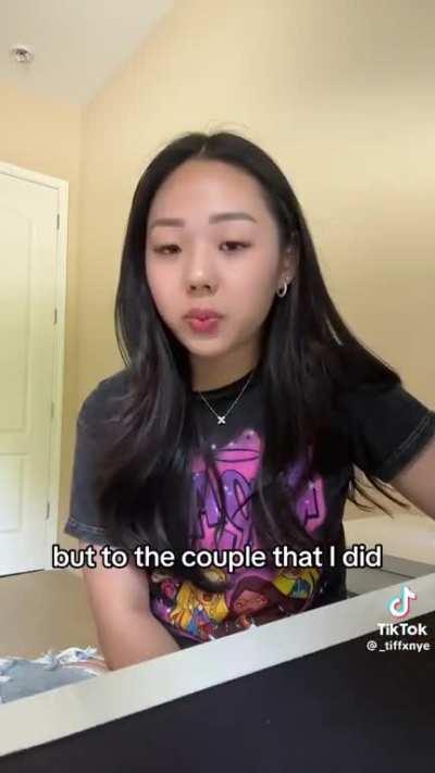 She has to be a social experiment