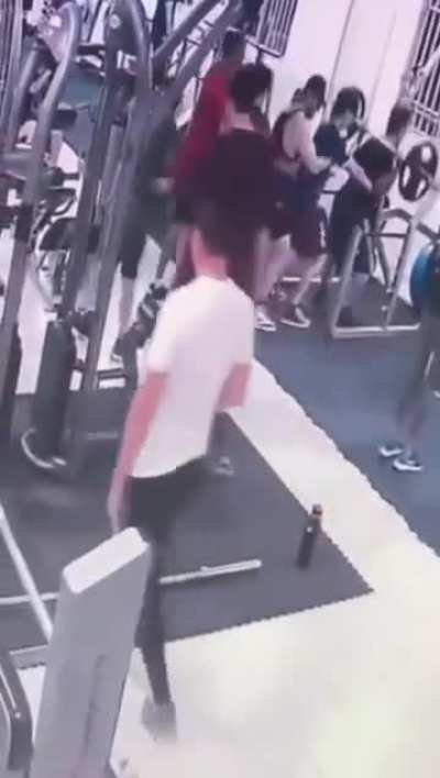 Bom ambiente na academia