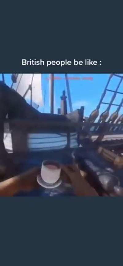 British people be like:😈