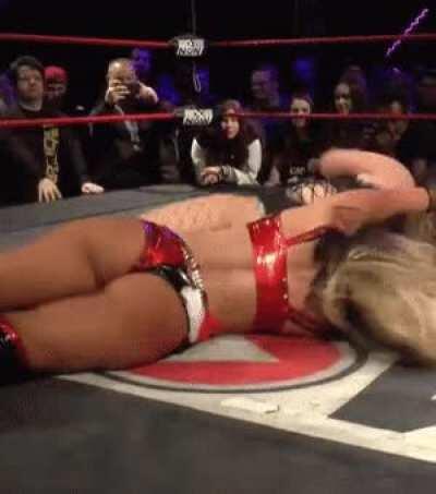 Toni escapes the pin